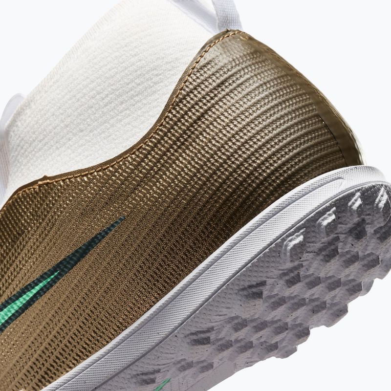 Детски футболни обувки Nike Jr. Mercurial Superfly 11 Academy "Kylian Mbappé" metallic gold/green glow 6