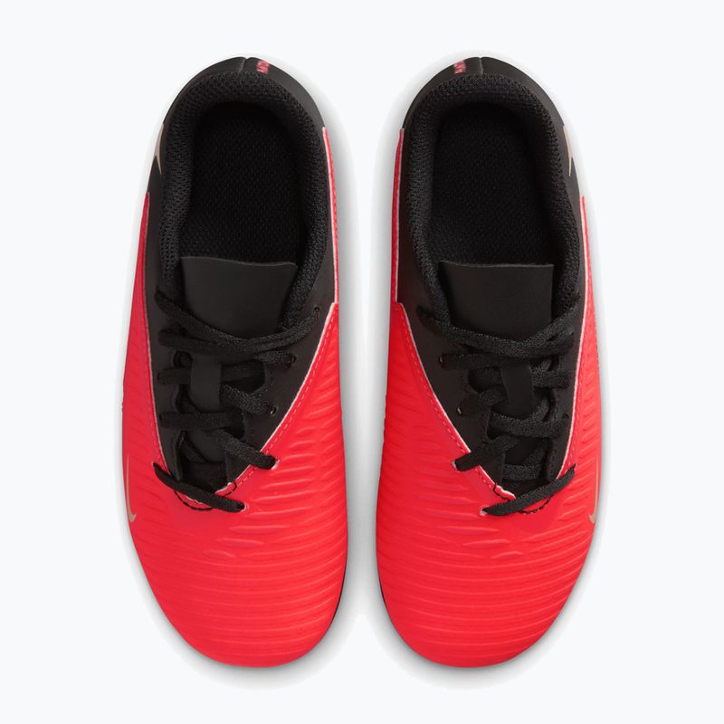 Детски футболни обувки Nike Jr. Phantom 6 Low Club bright crimson/bright crimson/black 3