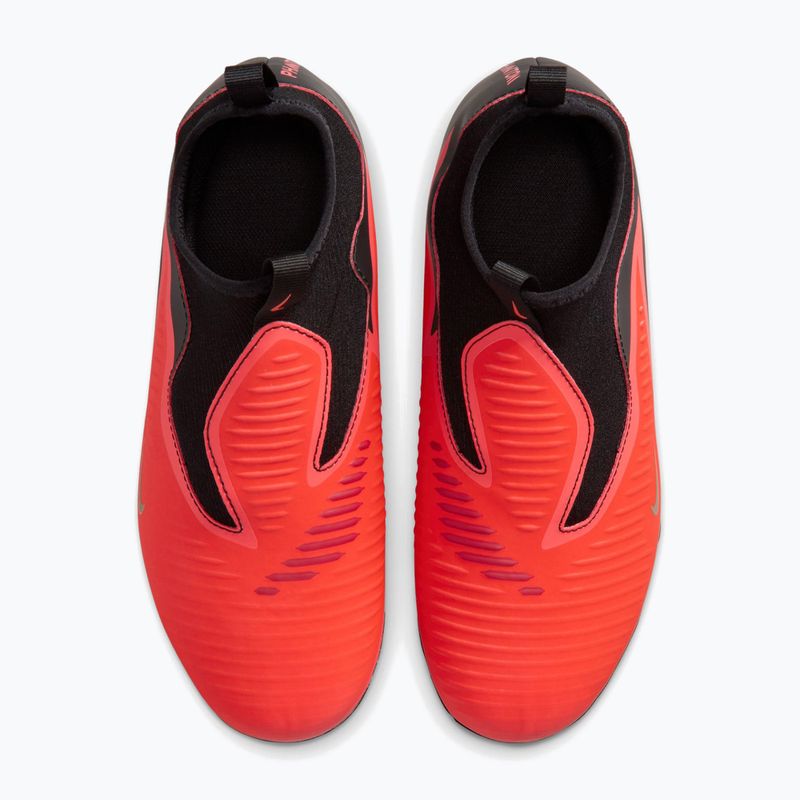 Детски футболни обувки Nike Jr. Phantom 6 High Academy Bright Crimson/Bright Crimson/Black 3