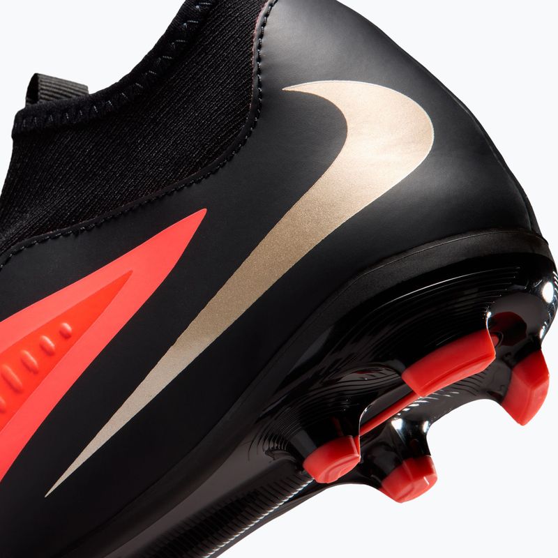 Детски футболни обувки Nike Jr. Phantom 6 High Academy Bright Crimson/Bright Crimson/Black 7