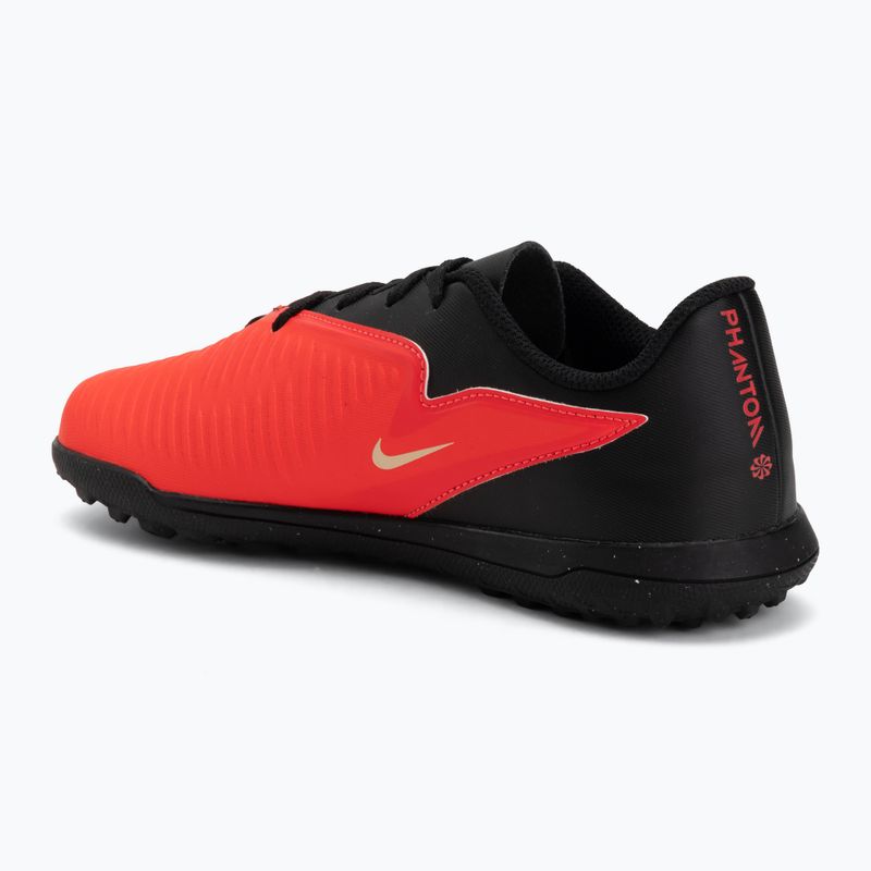 Детски футболни обувки Nike Jr. Phantom 6 Low Club Bright Crimson/Bright Crimson/Black 3
