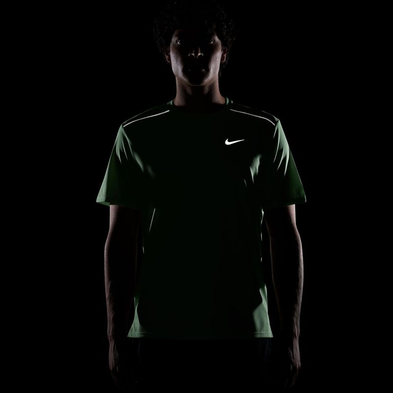 Мъжка тениска за бягане Nike Miler Dri-Fit UV illusion green 7