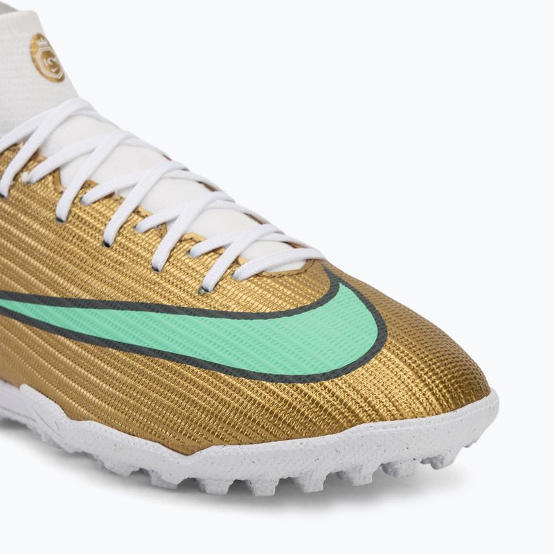 Мъжки футболни обувки Nike Mercurial Superfly 11 Academy "Kylian Mbappé" metallic gold/green glow 7