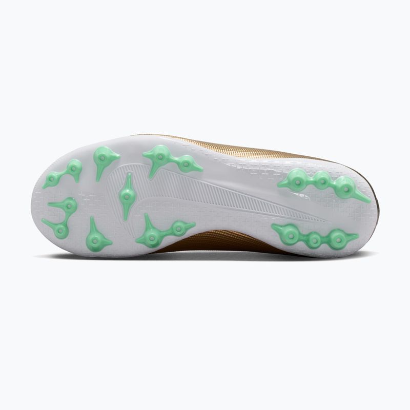 Детски футболни обувки Nike Jr. Mercurial Superfly 11 Academy "Kylian Mbappé" metallic gold/green glow 3