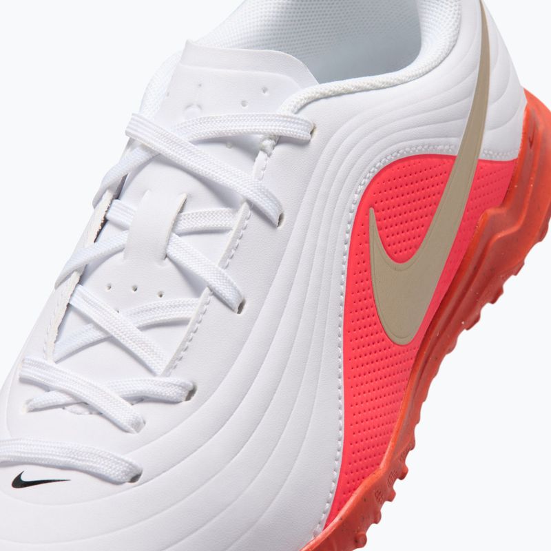 Детски футболни обувки Nike Jr. Tiempo Maestro Club White/Bright Crimson/Blur 5