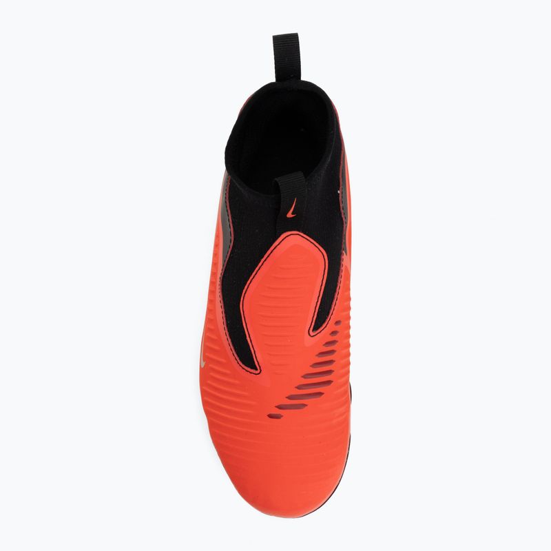 Детски футболни обувки Nike Jr. Phantom 6 High Academy Bright Crimson/Bright Crimson/Black 5