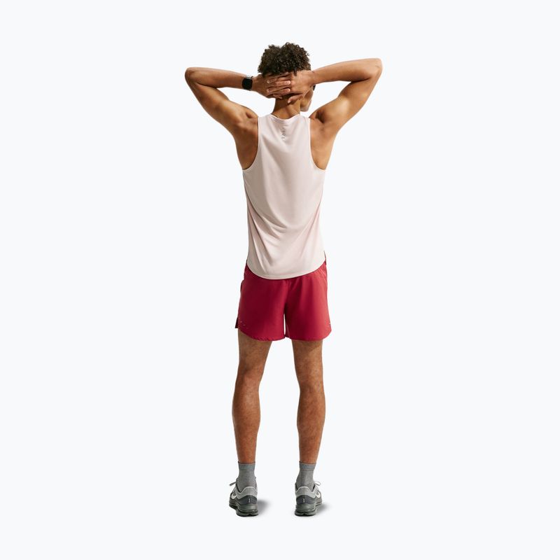 Мъжки къси панталони Nike Stride Dri-Fit с подплата 5" в цвят здраво червено 3