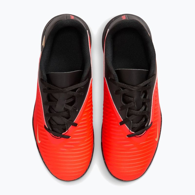 Детски футболни обувки Nike Jr. Phantom 6 Low Club Bright Crimson/Bright Crimson/Black 3