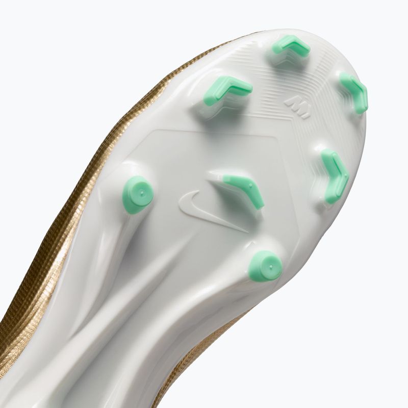Детски футболни обувки Nike Jr. Mercurial Superfly 11 Academy "Kylian Mbappé" metallic gold/green glow 5