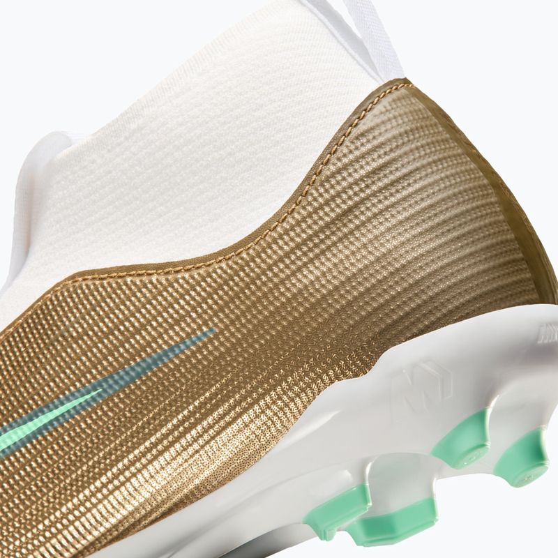 Детски футболни обувки Nike Jr. Mercurial Superfly 11 Academy "Kylian Mbappé" metallic gold/green glow 7