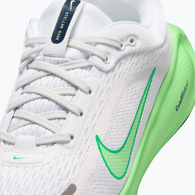 Детски обувки за бягане Nike Stellar Ride white/photon dust/illusion green 5