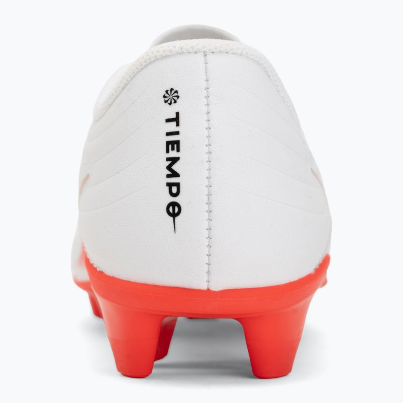 Детски футболни обувки Nike Jr. Tiempo Maestro Club White/Bright Crimson/Blur 6