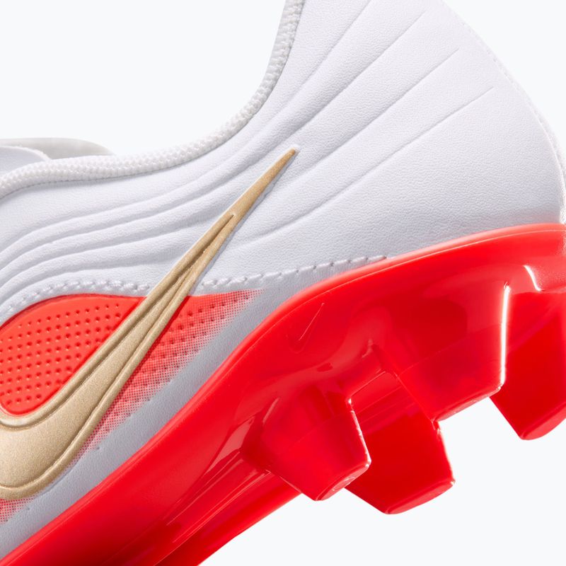 Детски футболни обувки Nike Jr. Tiempo Maestro Club White/Bright Crimson/Blur 6