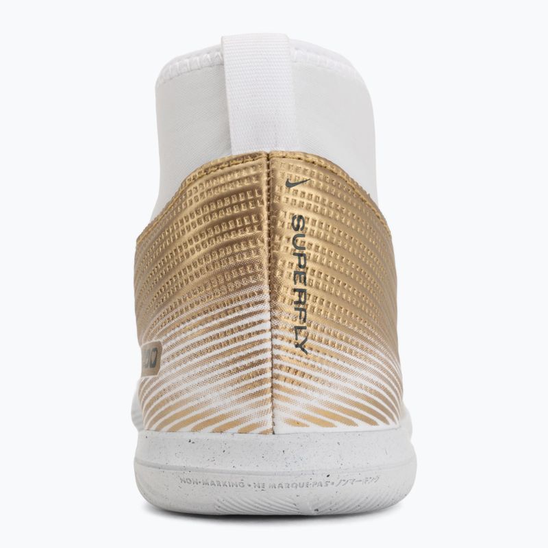 Детски футболни обувки Nike Jr. Mercurial Superfly 11 Club "Kylian Mbappé" metallic gold/green glow 6