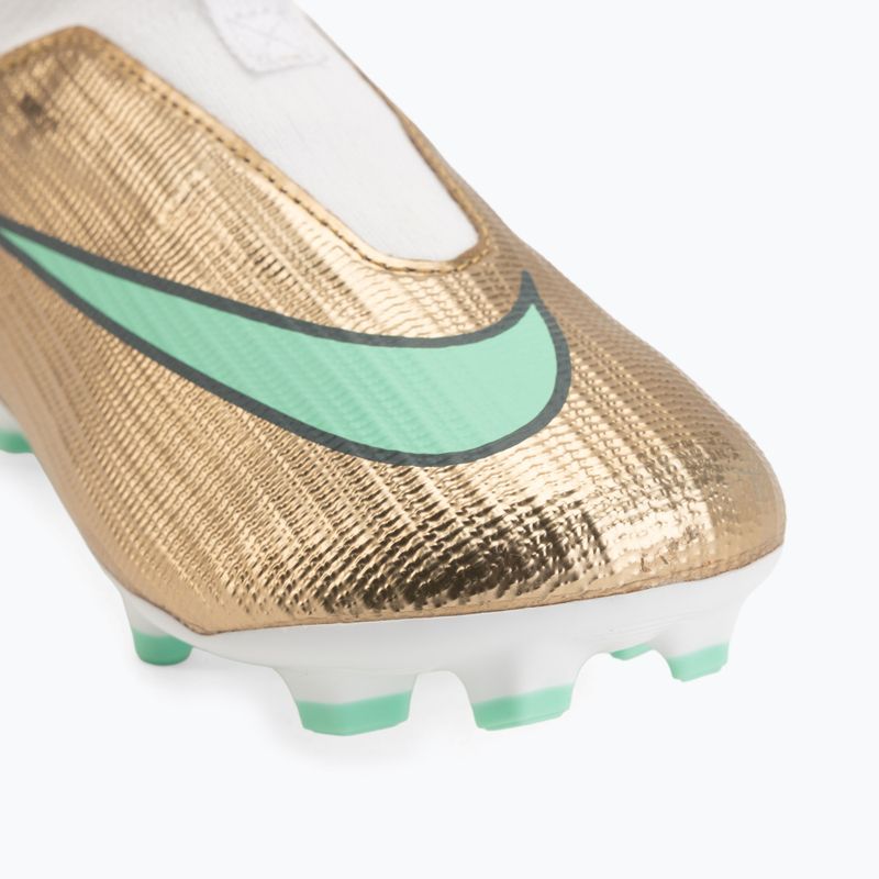 Детски футболни обувки Nike Jr. Mercurial Superfly 11 Academy "Kylian Mbappé" metallic gold/green glow 7