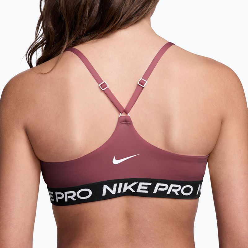 Сутиен за момичета Nike Pro Pink Smoke 3