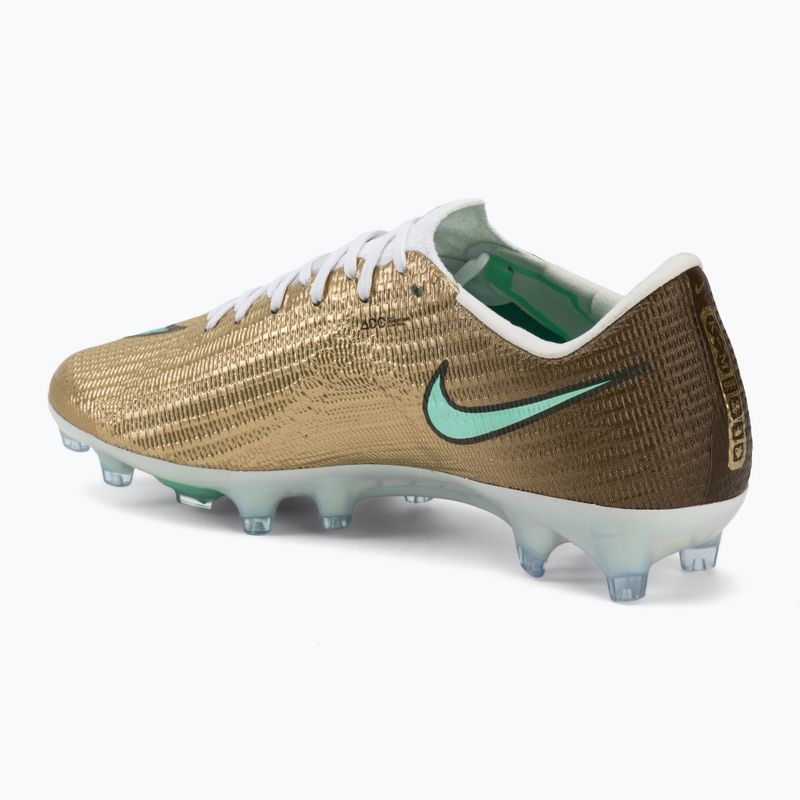 Мъжки футболни обувки Nike Mercurial Superfly 11 Elite "Kylian Mbappé" metallic gold/green glow 3