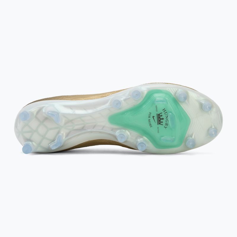 Мъжки футболни обувки Nike Mercurial Superfly 11 Elite "Kylian Mbappé" metallic gold/green glow 4