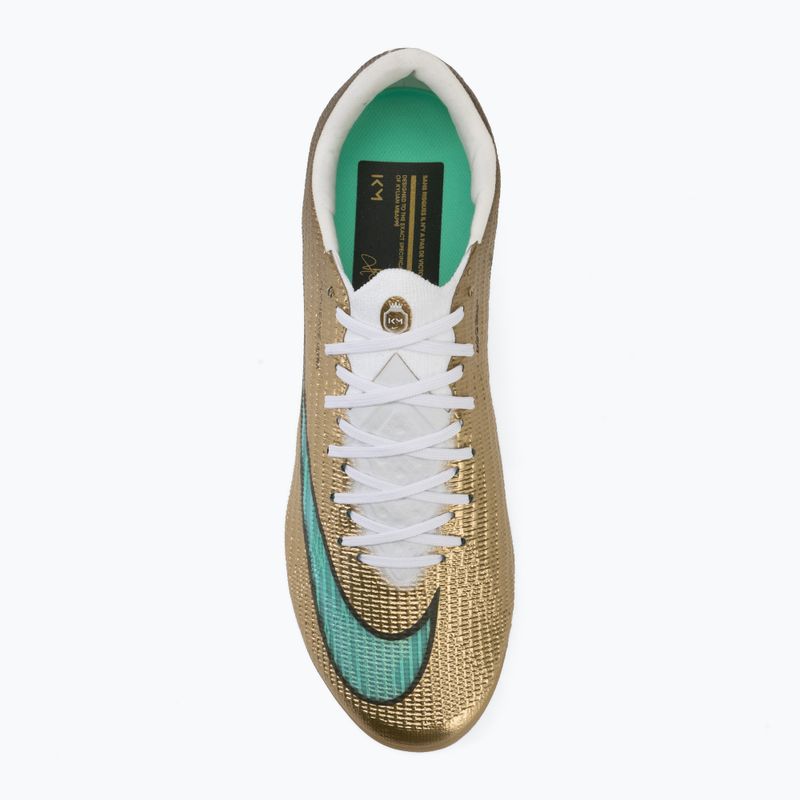 Мъжки футболни обувки Nike Mercurial Superfly 11 Elite "Kylian Mbappé" metallic gold/green glow 5