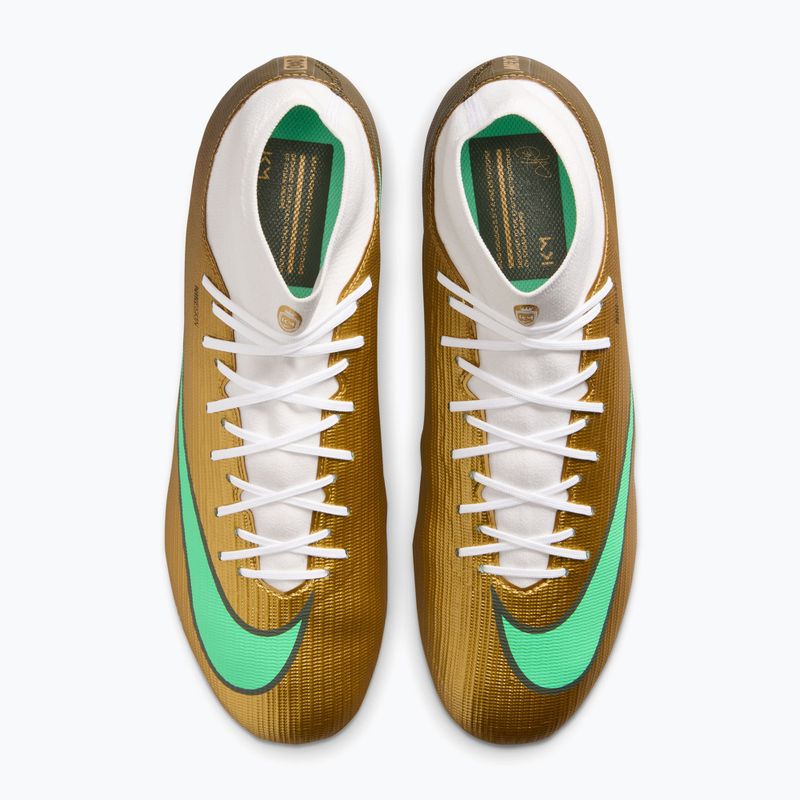 Мъжки футболни обувки Nike Mercurial Superfly 11 Academy "Kylian Mbappé" metallic gold/green glow 4