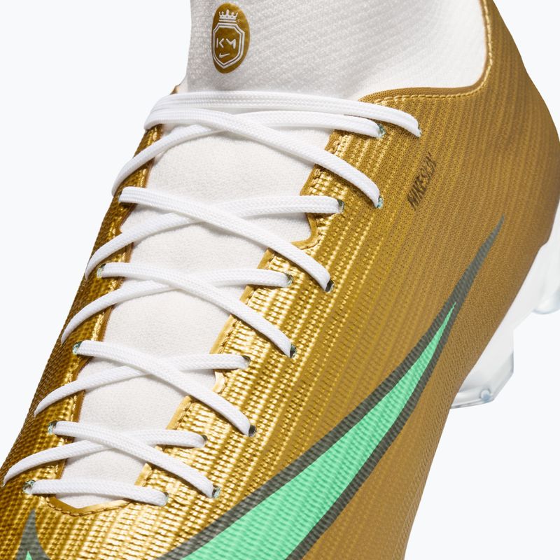 Мъжки футболни обувки Nike Mercurial Superfly 11 Academy "Kylian Mbappé" metallic gold/green glow 5