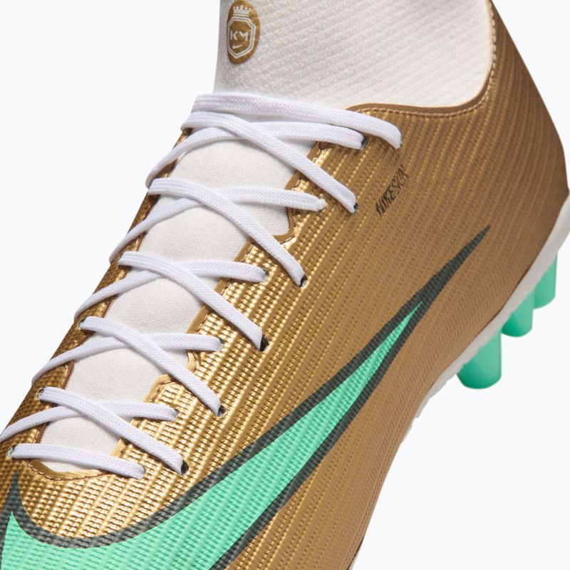 Мъжки футболни обувки Nike Mercurial Superfly 11 Academy "Kylian Mbappé" metallic gold/green glow 6