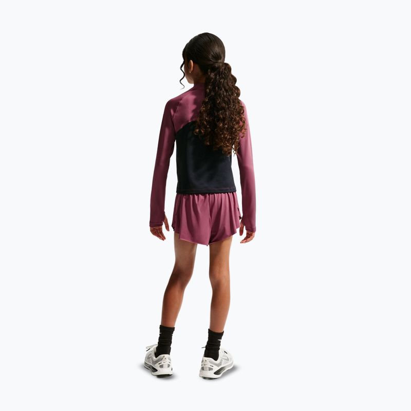 Детски къси панталони/шорти Nike Pro pink smoke/black/white 3