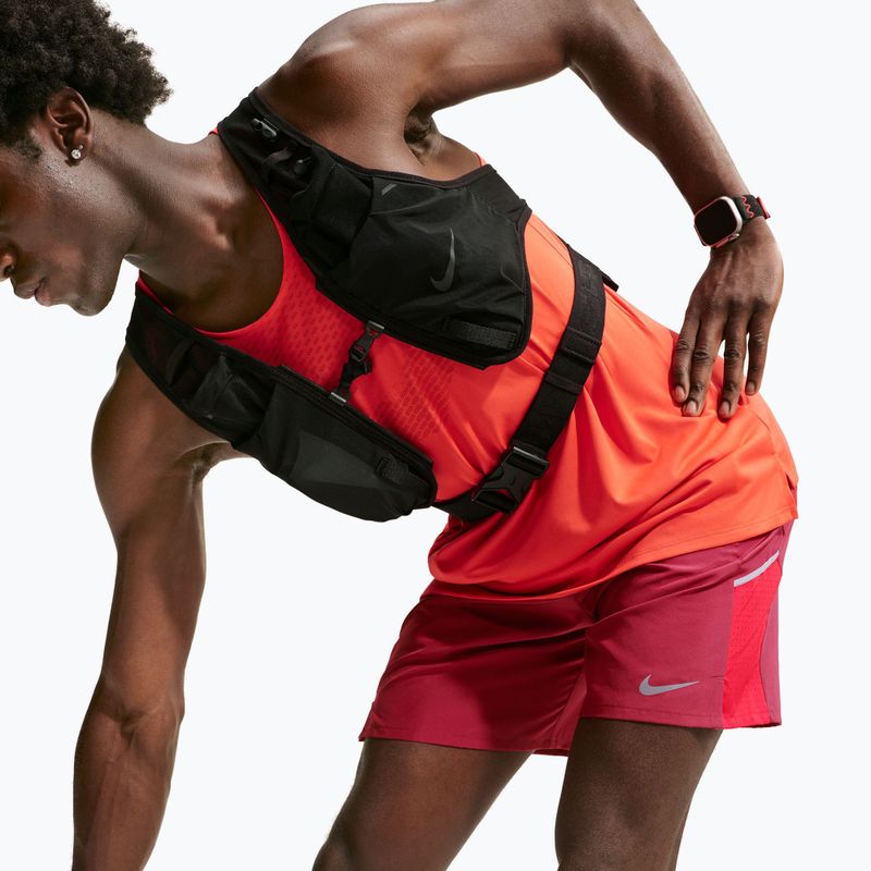 Мъжки шорти за бягане Nike Miler tough red/sport red 5