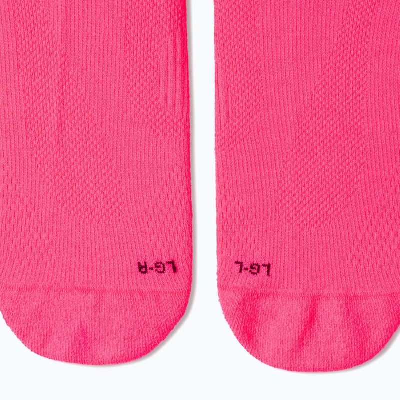 Чорапи Nike Run Lightweight Micro Crew Hyper Pink/Black 3