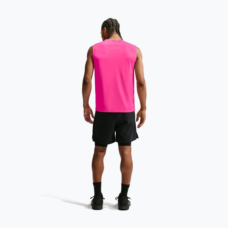 Мъжка тренировъчна тениска Nike Dri-FIT Sleeveless Training Top hyper pink/black 2