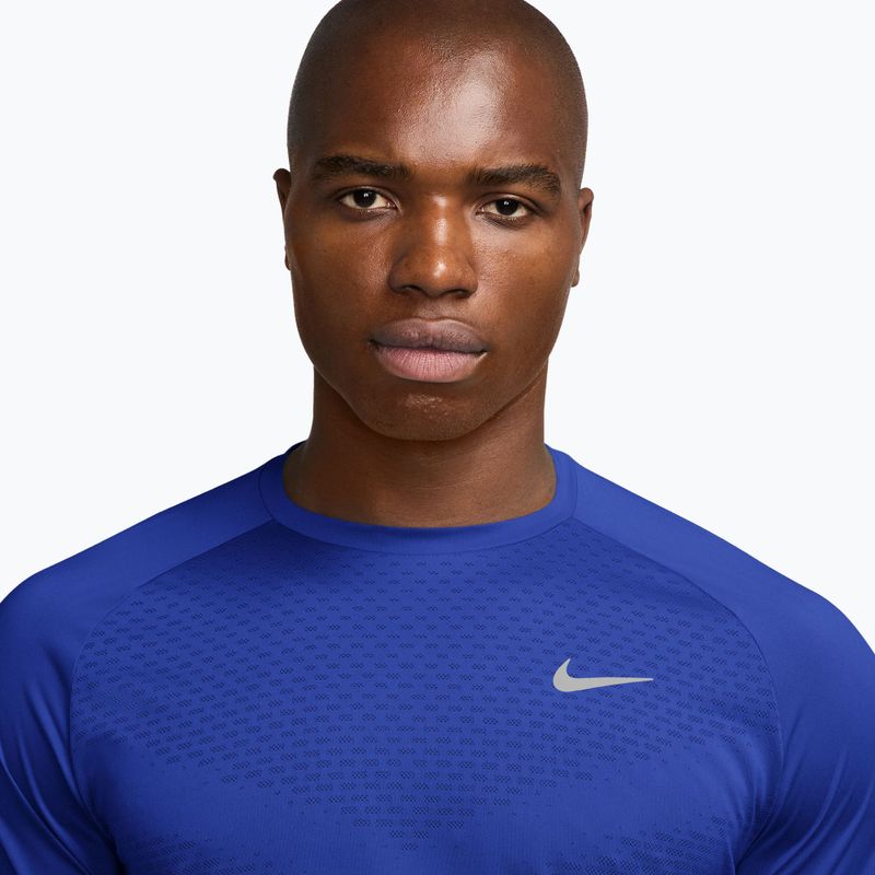 Мъжка тениска за бягане Nike Stride hyper royal 3