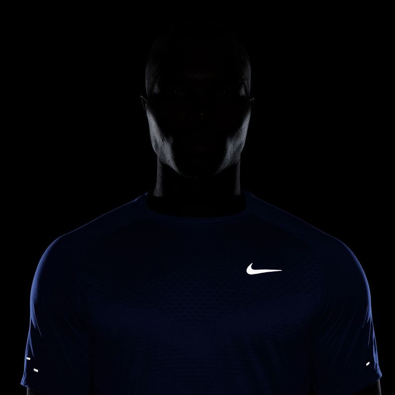 Мъжка тениска за бягане Nike Stride hyper royal 4