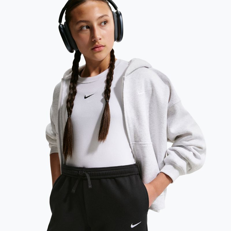 Детски панталони Nike Sportswear Studio black/white 5