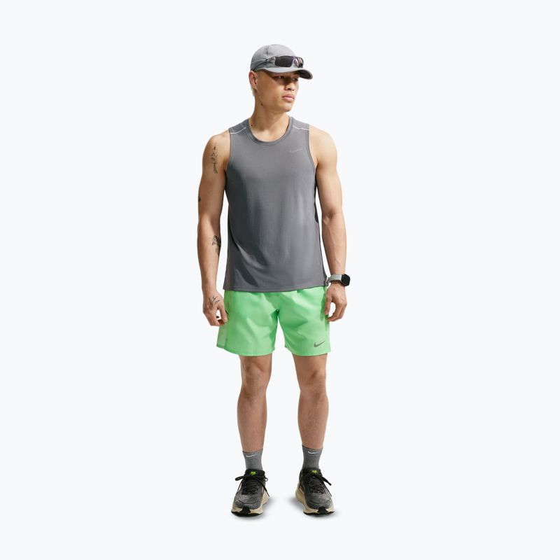 Мъжки шорти за бягане Nike Miler illusion green 2