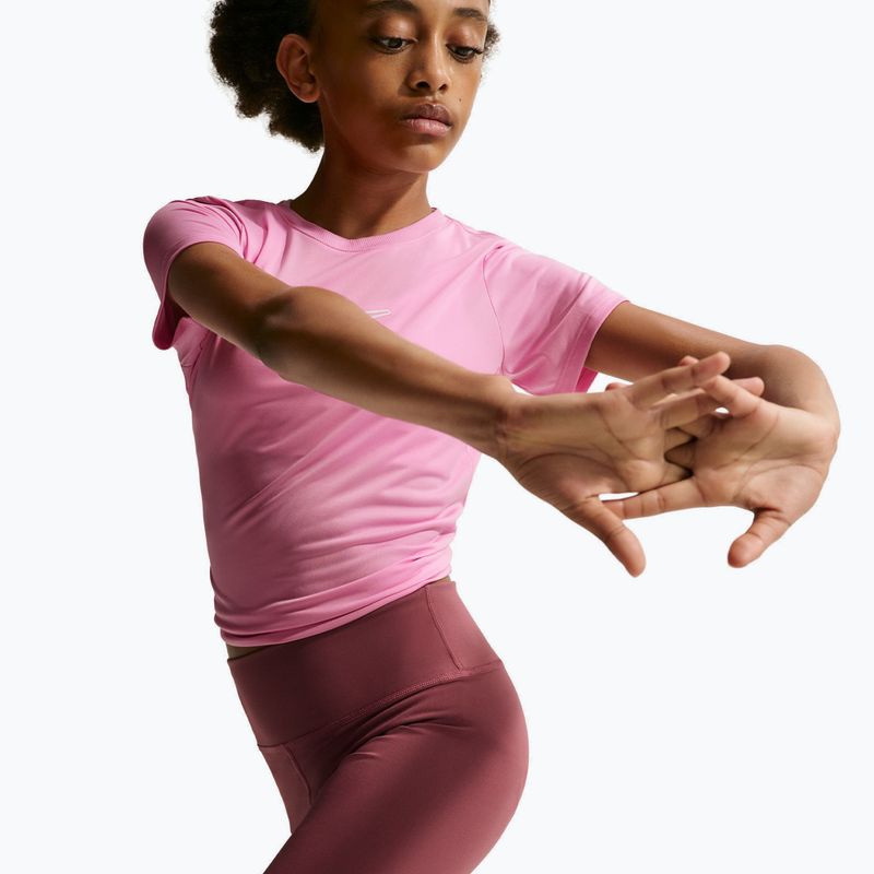 Детски къси панталони/шорти Nike One pink smoke/white 4
