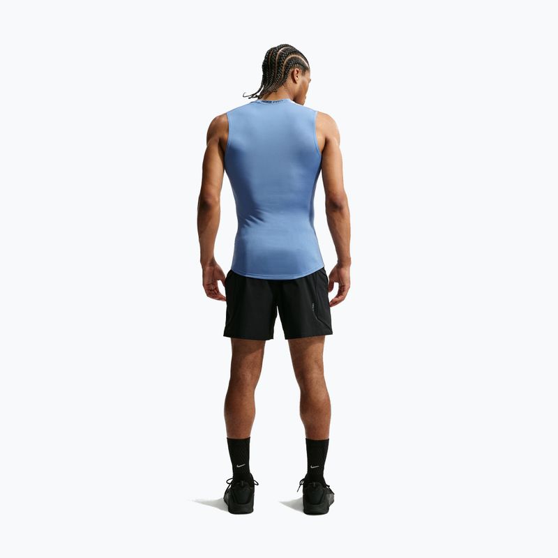 Мъжка тренировъчна тениска Nike Pro indigo storm/black 2