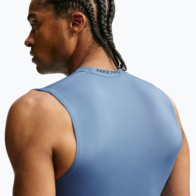 Мъжка тренировъчна тениска Nike Pro indigo storm/black 4