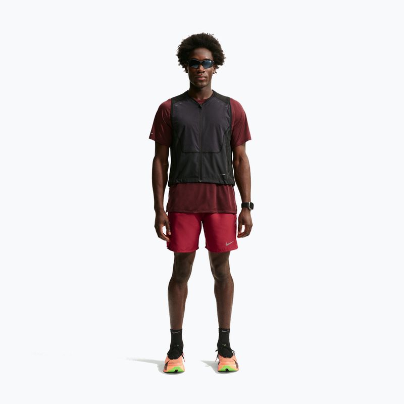 Мъжки шорти за бягане Nike Miler tough red/sport red 2