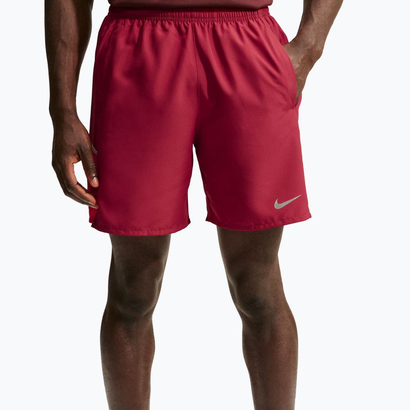 Мъжки шорти за бягане Nike Miler tough red/sport red 5