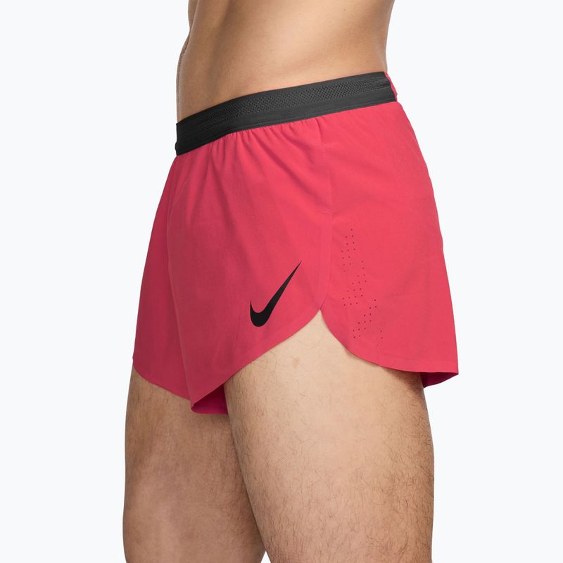 Мъжки шорти за бягане Nike AeroSwift fusion red/black 3