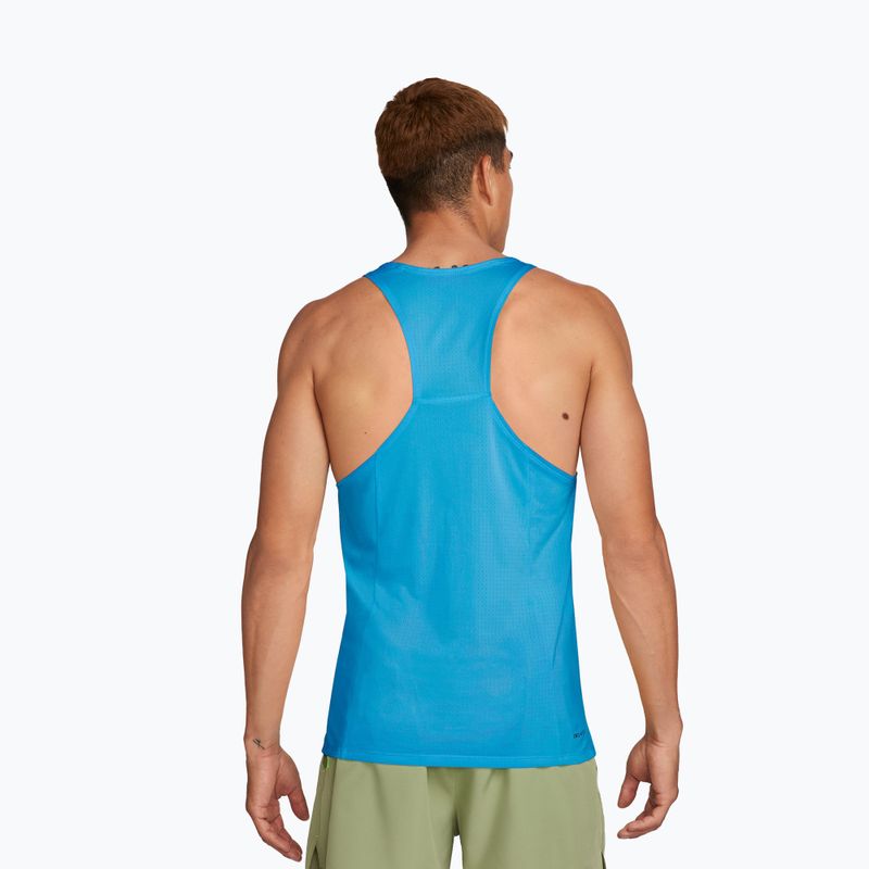 Мъжка тениска за бягане Nike Fast Dri-Fit light current blue 2