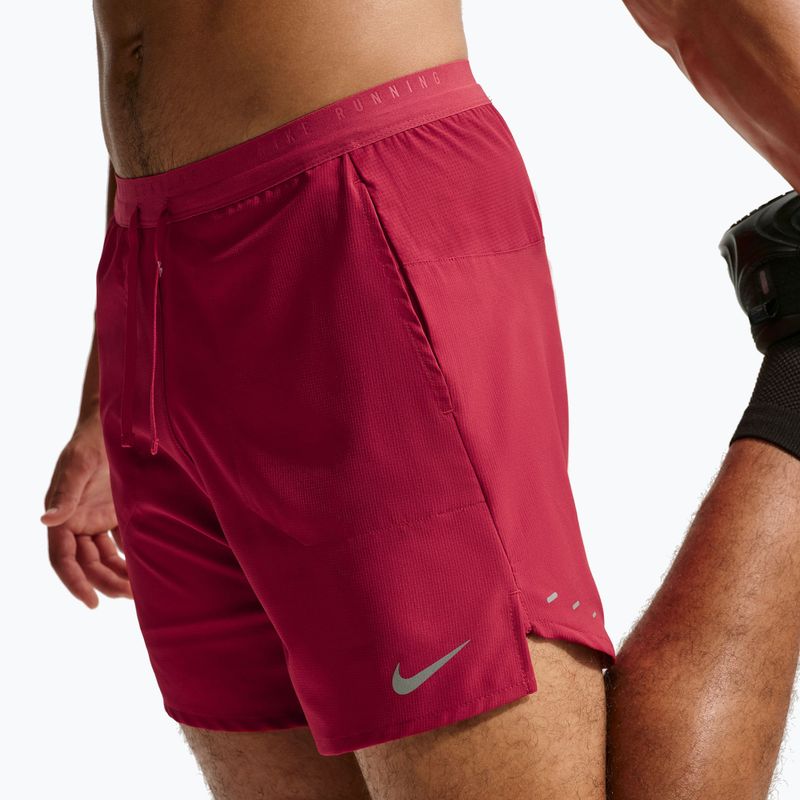 Мъжки шорти за бягане Nike Stride Dri-Fit 2in1 7" tough red 5