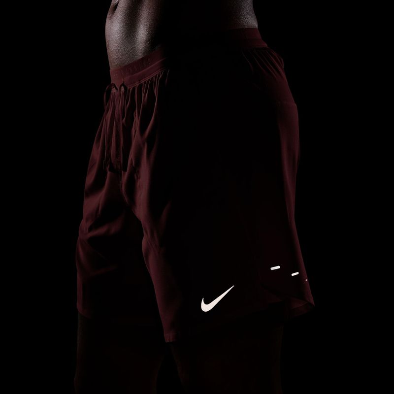 Мъжки шорти за бягане Nike Stride Dri-Fit 2in1 7" tough red 7