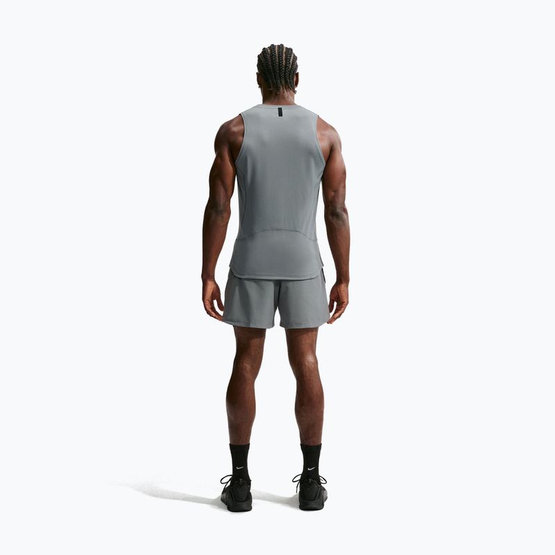 Мъжка тренировъчна тениска Nike Pro smoke grey/black 2