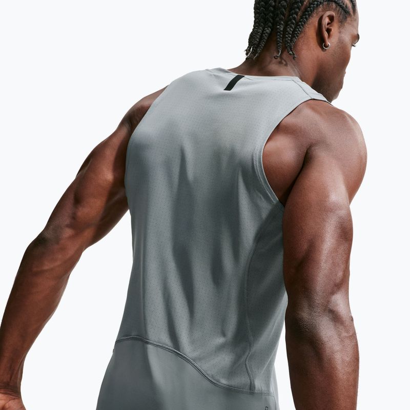 Мъжка тренировъчна тениска Nike Pro smoke grey/black 4