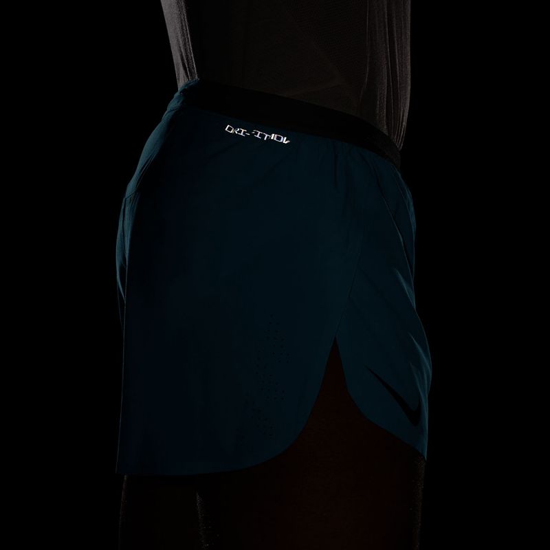 Мъжки шорти за бягане Nike AeroSwift light current blue/black 7