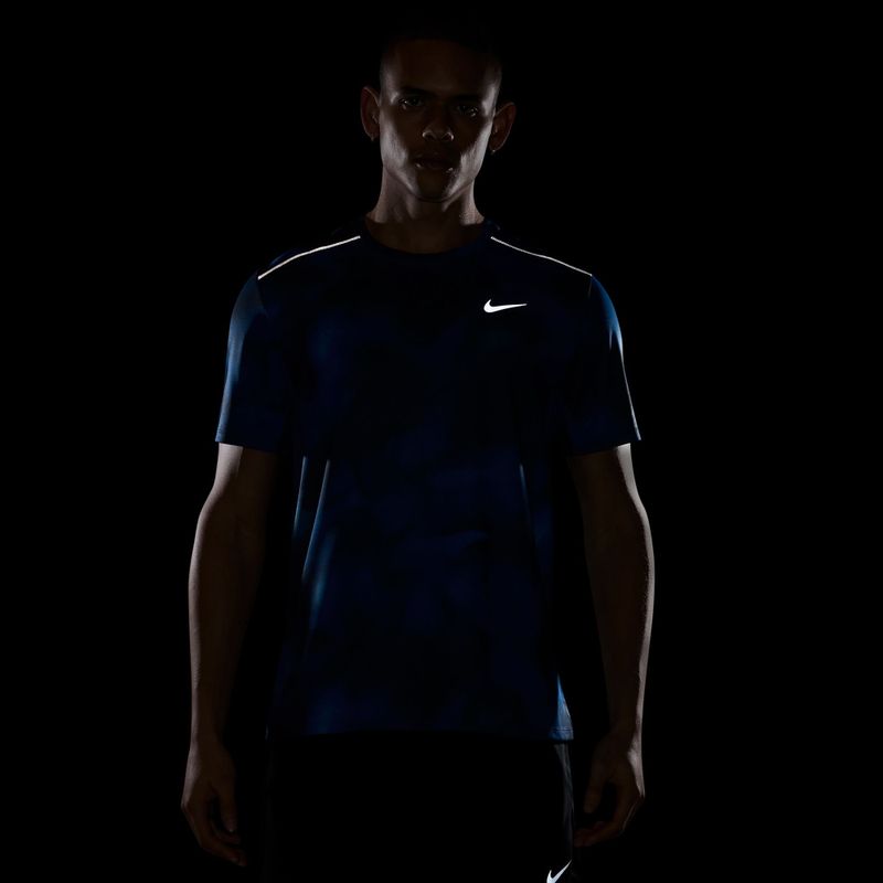 Мъжка тениска за бягане Nike Miler midnight navy 4