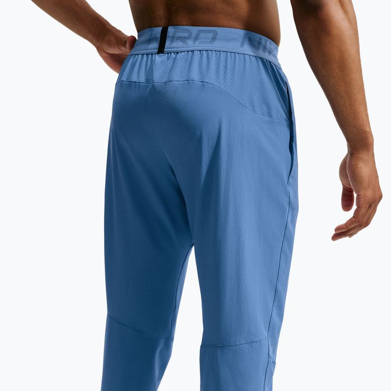 Мъжки панталони за бягане Nike Pro Training indigo storm/black 4