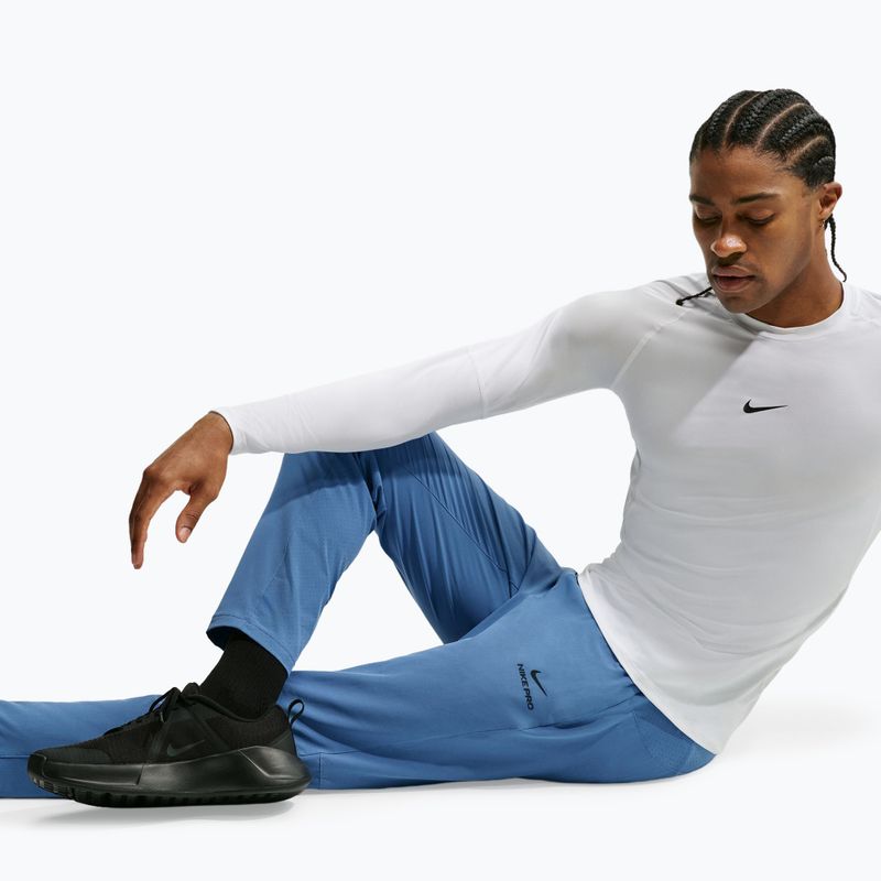 Мъжки панталони за бягане Nike Pro Training indigo storm/black 5