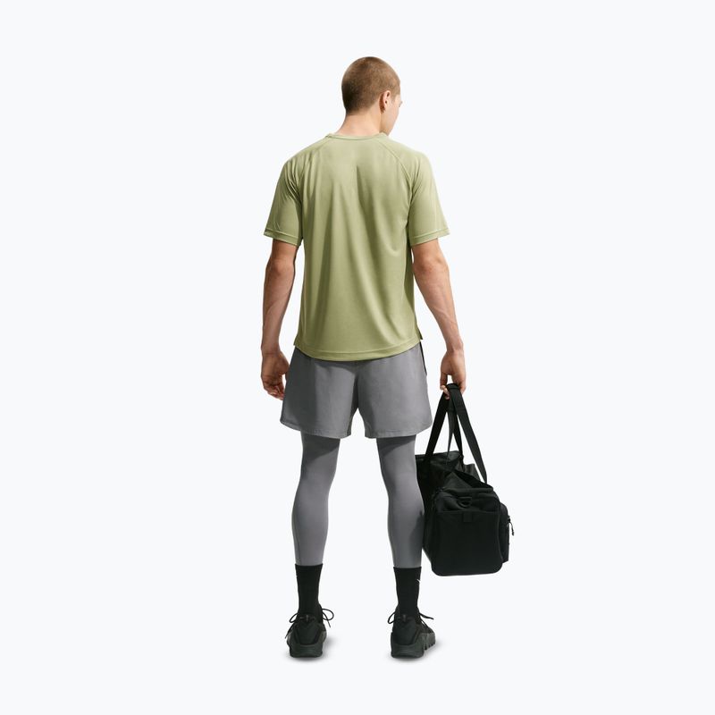 Мъжка тренировъчна тениска Nike Flex dusty olive/black 3